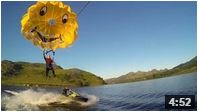 Jet Ski Parasailing fun (Sea-Doo)